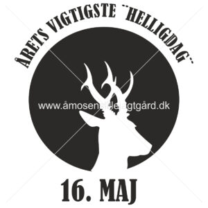 Folie-/Strygemærke - 16. maj "helligdag"