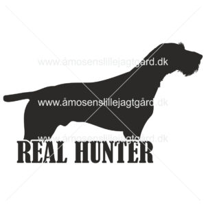 Folie-/Strygemærke - Tysk Ruhåret