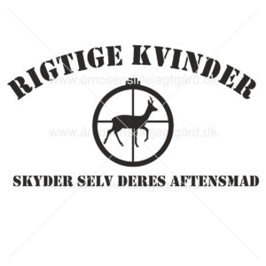 Folie-/Strygemærke - Rigtige kvinder