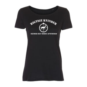 T-shirt med tryk - Rigtige kvinder