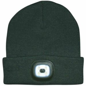 Strikhue med LED lys