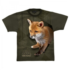 Wild Zone Little Hunter T-shirt med Ræv