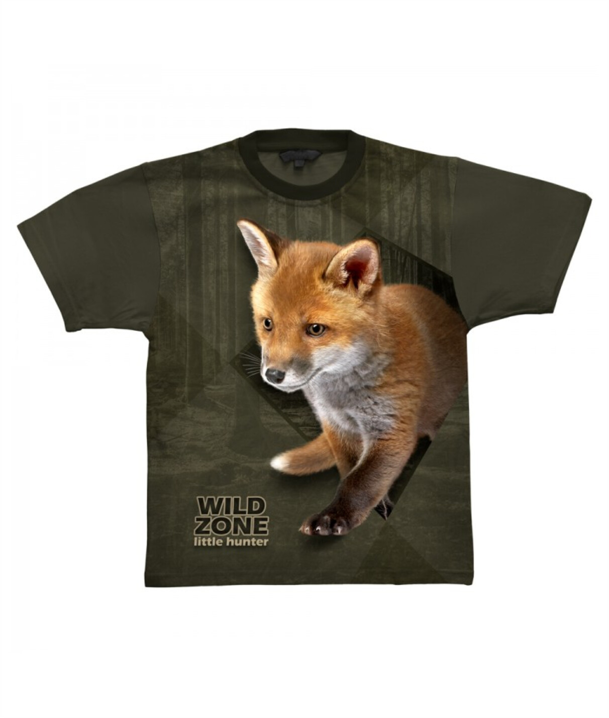 Wild Zone Little Hunter T-shirt med Ræv