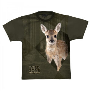 Wild Zone Little Hunter T-shirt med Rådyr