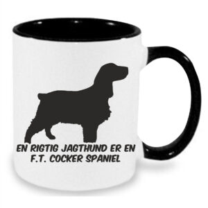 Krus med F.T. Cocker Spaniel
