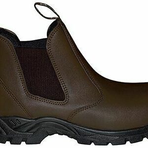 Læder støvle -  Brun