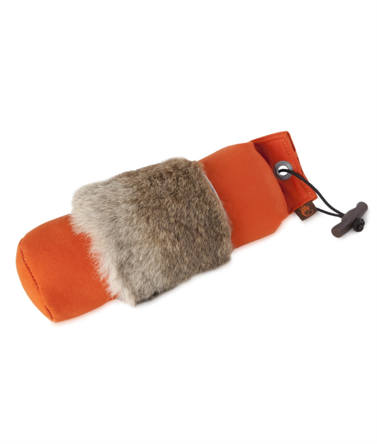 Firedog dummy med kaninskind - 500 gr.