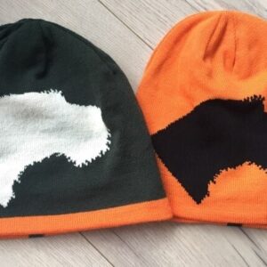 Vendbar strikhue med Tysk Ruhåret