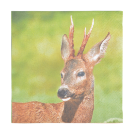 Servietter med Rådyr