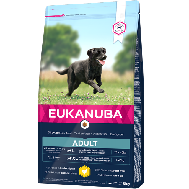 Eukanuba Adult Large Breed 3 kg.