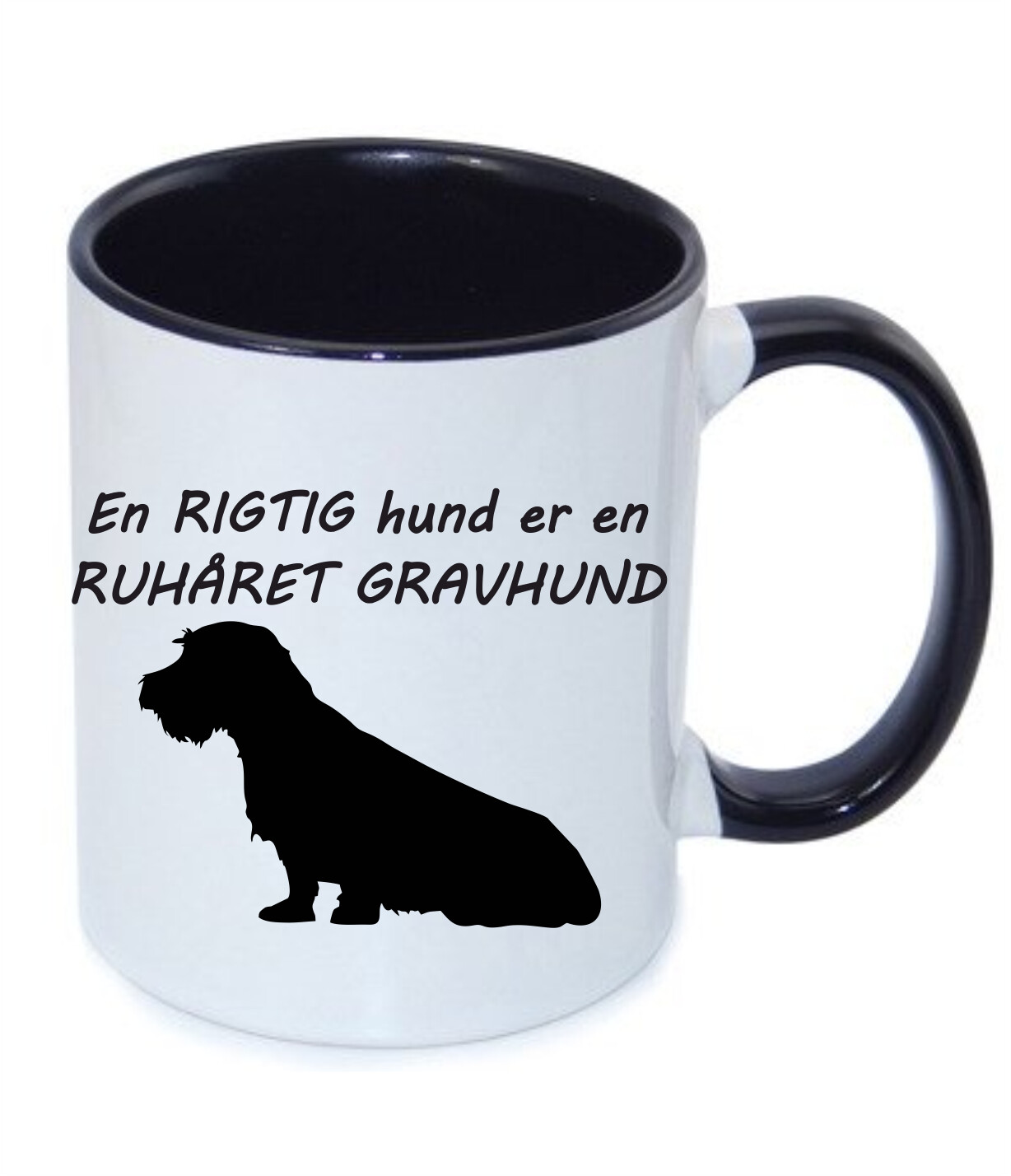 Krus med Ruhåret Gravhund