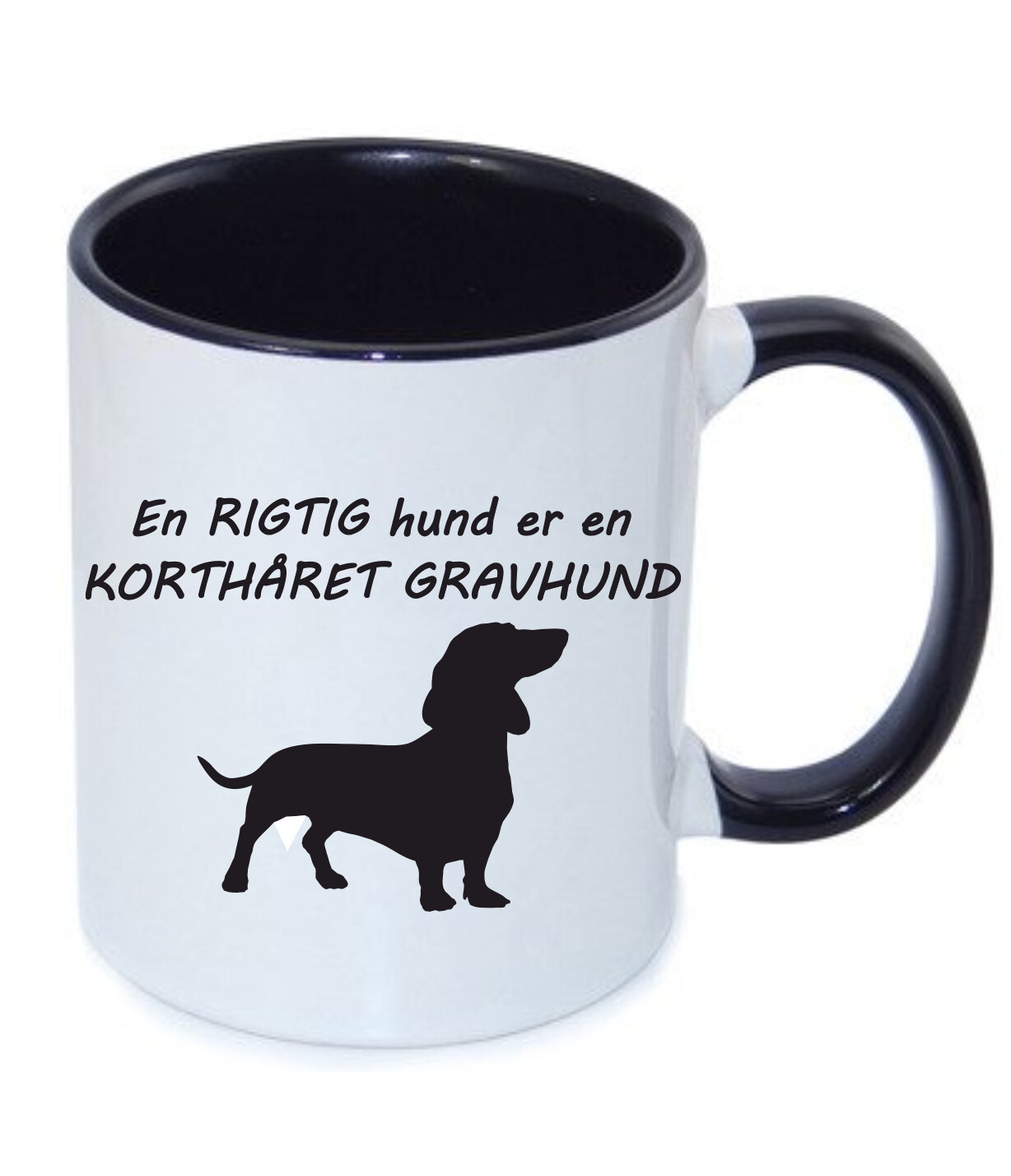 Krus med Korthåret Gravhund