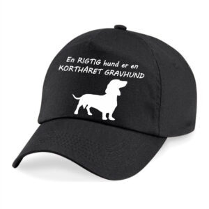 Caps med tryk - Korthåret Gravhund