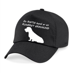 Caps med tryk - Ruhåret Gravhund