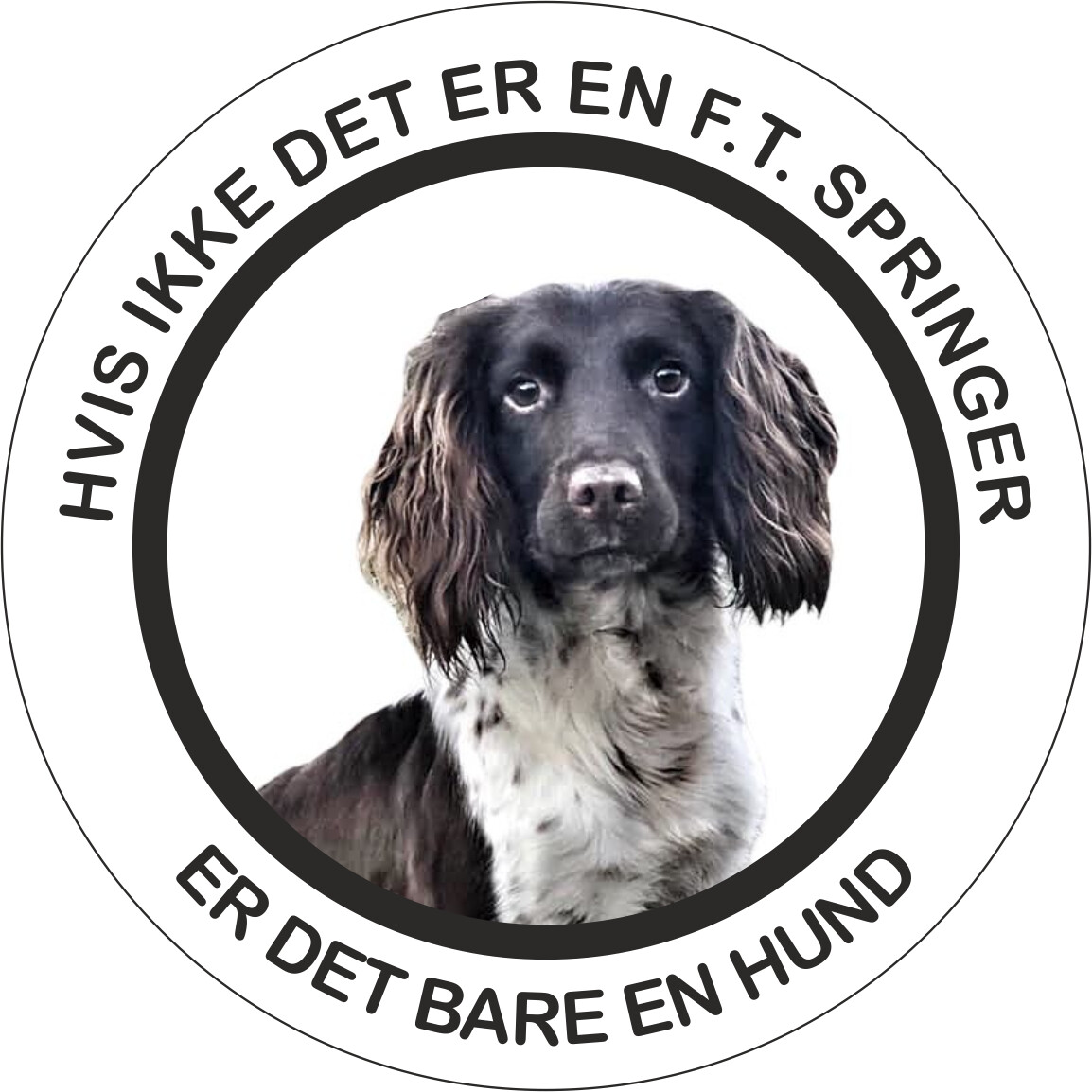 Klistermærke - F.T. Springer