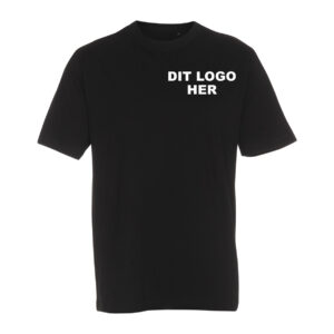 T-shirt med dit logo/design med 2 tryk