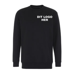Sweat med dit logo/design med 2 tryk