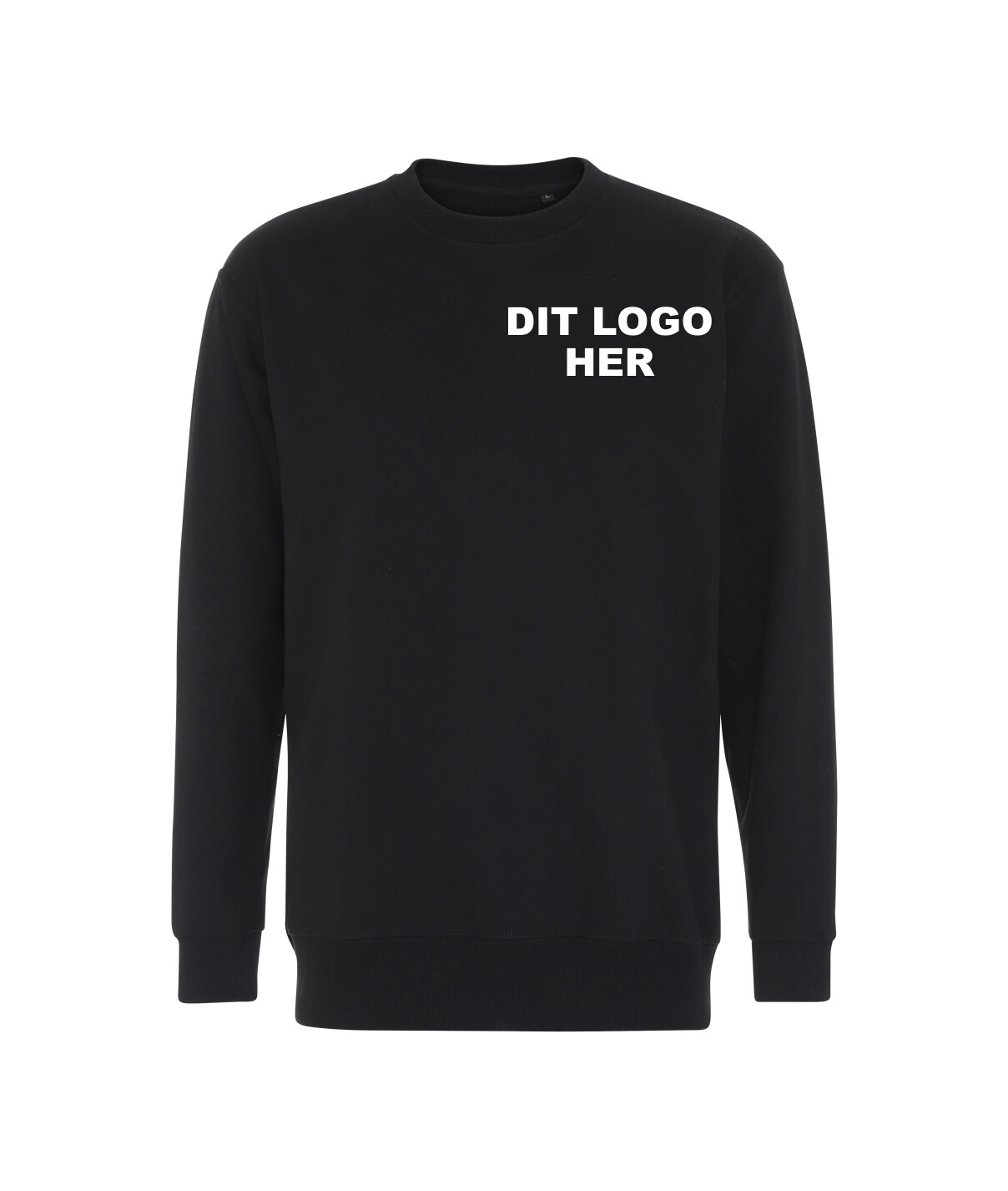 Sweat med dit logo/design med 2 tryk
