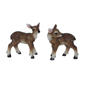 Havefigur - Dådyr unger 2 stk.