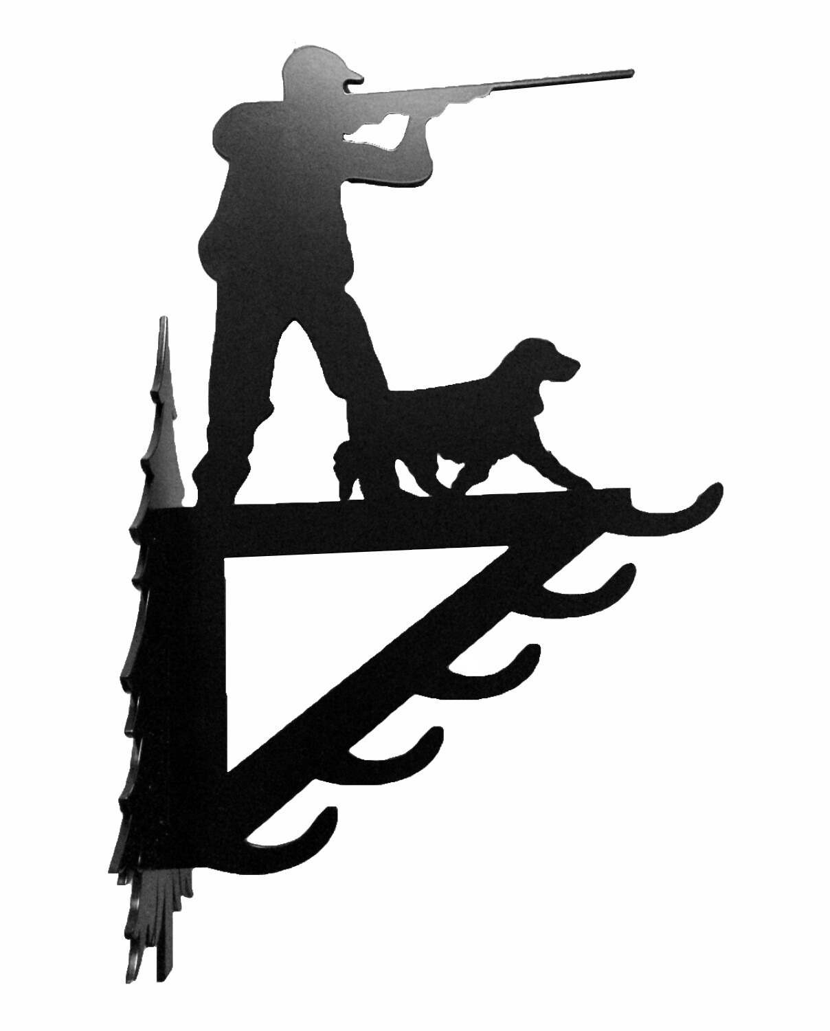Stor vildtkrog - Jæger med cocker