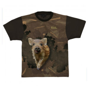 Wild Zone Little Hunter T-shirt med Vildsvin