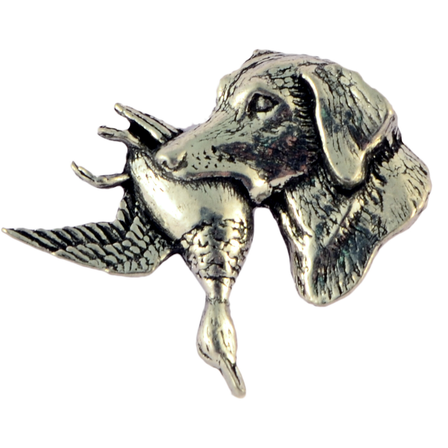 Tin broche/pins - Labrador med and