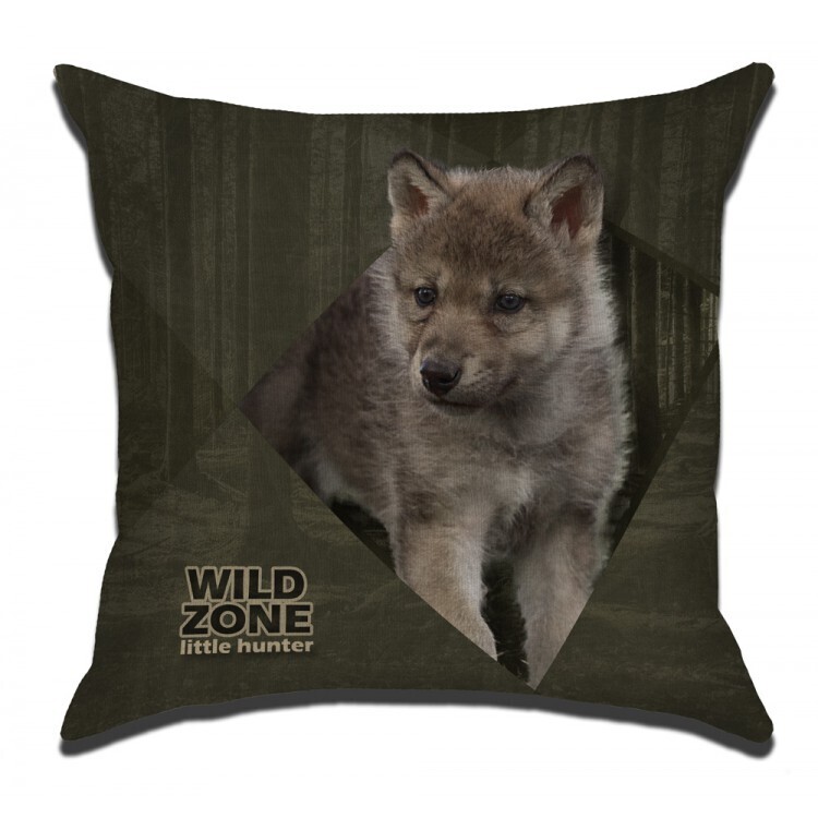 Wild Zone Little Hunter pyntepude med Ulv