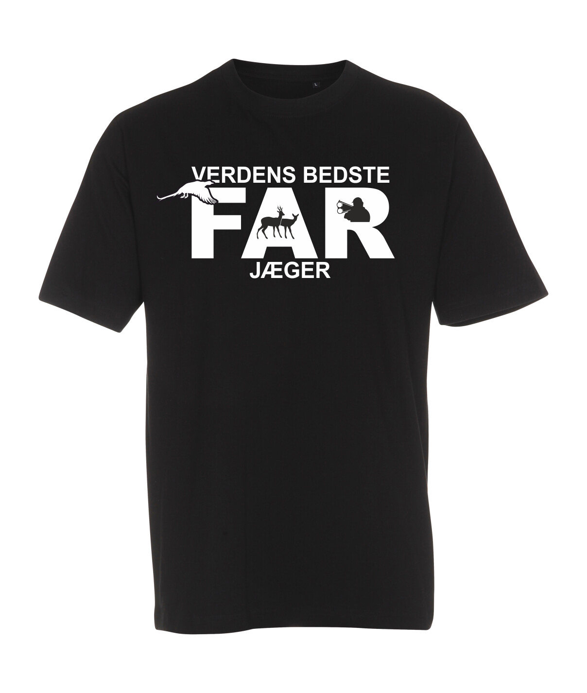 T-shirt med tryk - FAR