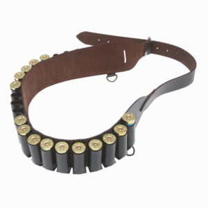 Patronbælte i læder