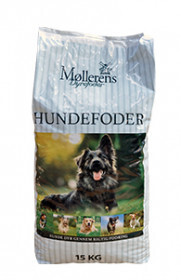 Møllerens hundefoder 15 kg.
