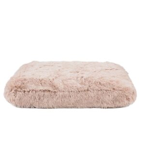 Fluffy hundepude beige