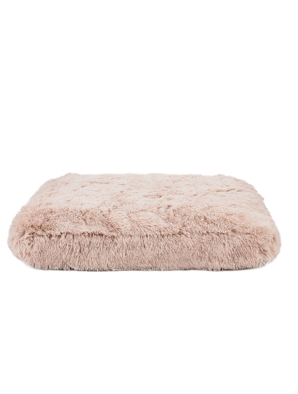 Fluffy hundepude beige