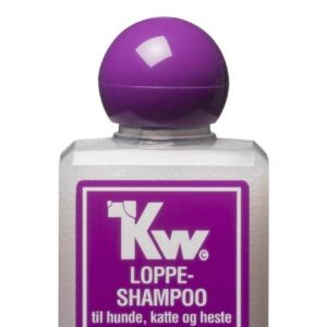 KW loppeshampoo shampoo til hunde, katte og heste