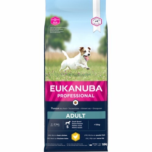 Eukanuba Adult small Breed 15 kg.