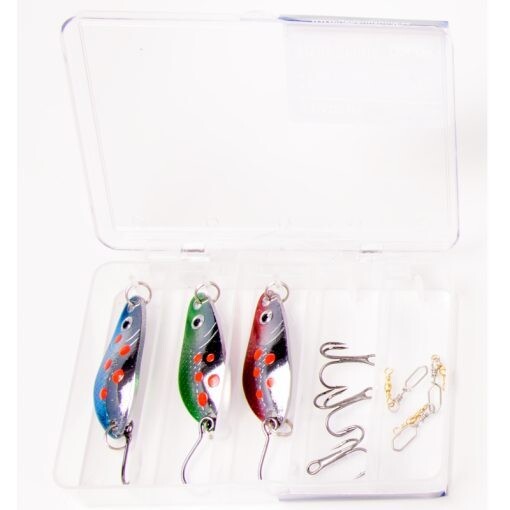 Fishy ske 12g 3 stk drejeled og metal kroge