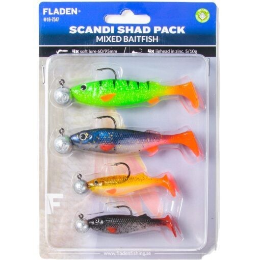 Jig  pakke Blandet 4stk 58-90mm 5g-10g