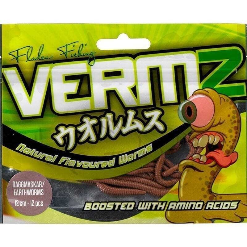 Vermz sandorm naturlig brun 12cm