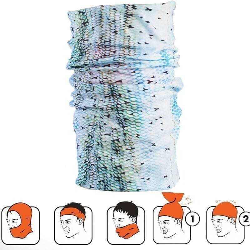 Multitørklæde laks