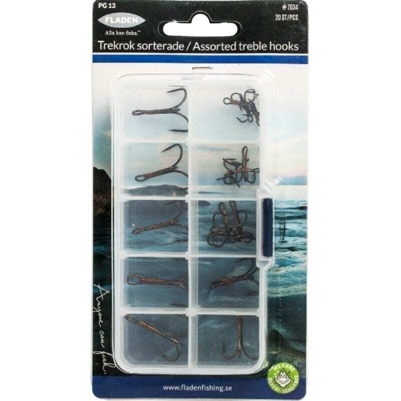 3-krog sorteret i æske