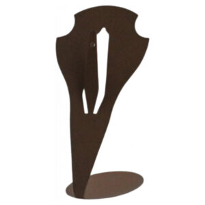 Opsatsplade bordmodel - Corten