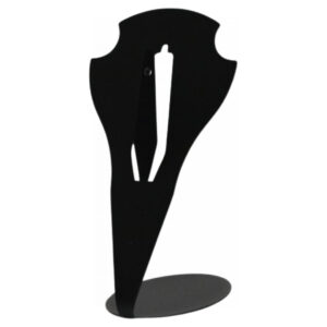 Opsatsplade bordmodel - Sort