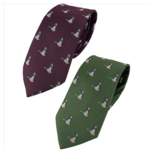 Slips med motiv af and