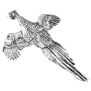 Tin broche/pins - Fasan