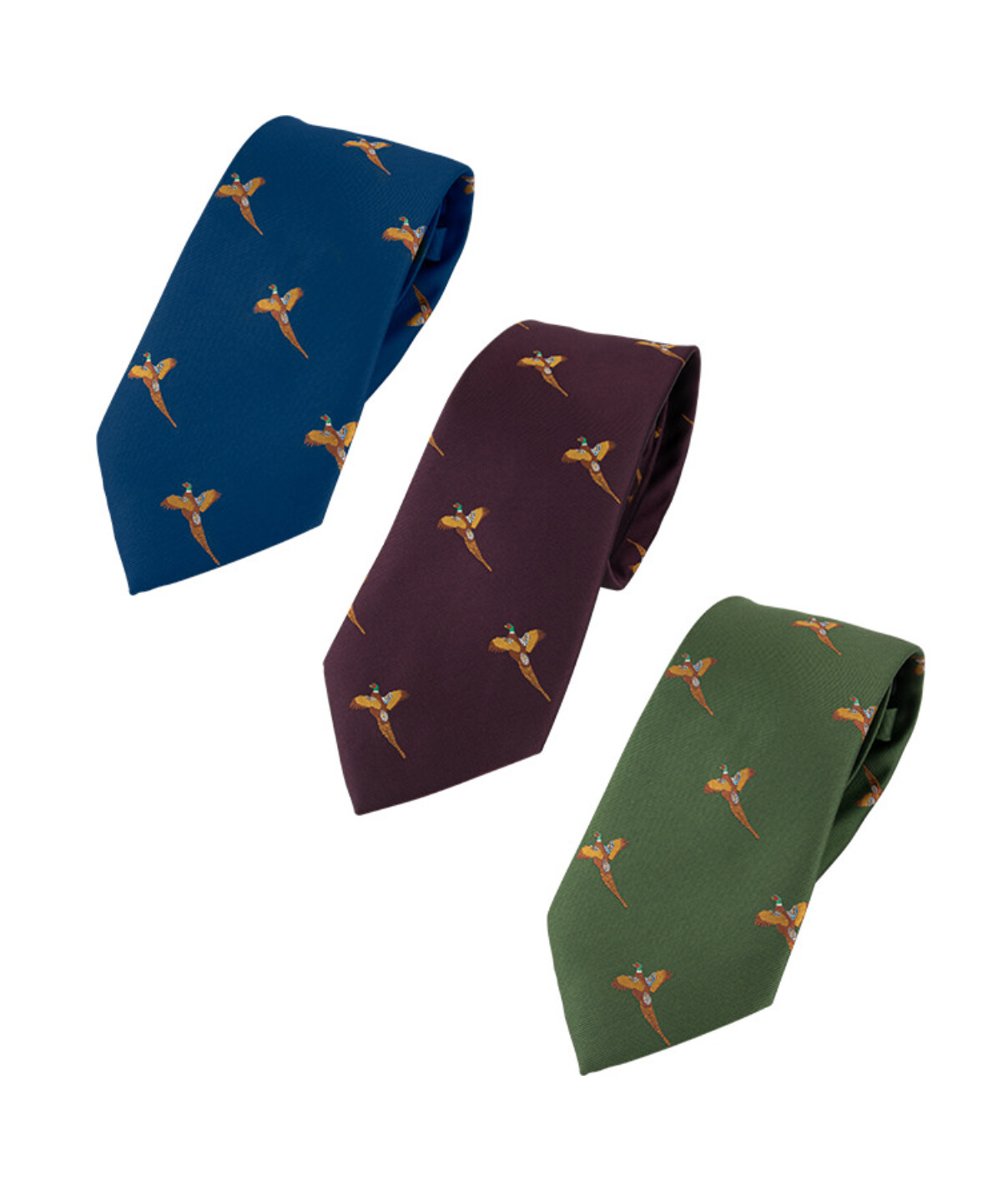 Slips med motiv af Fasan