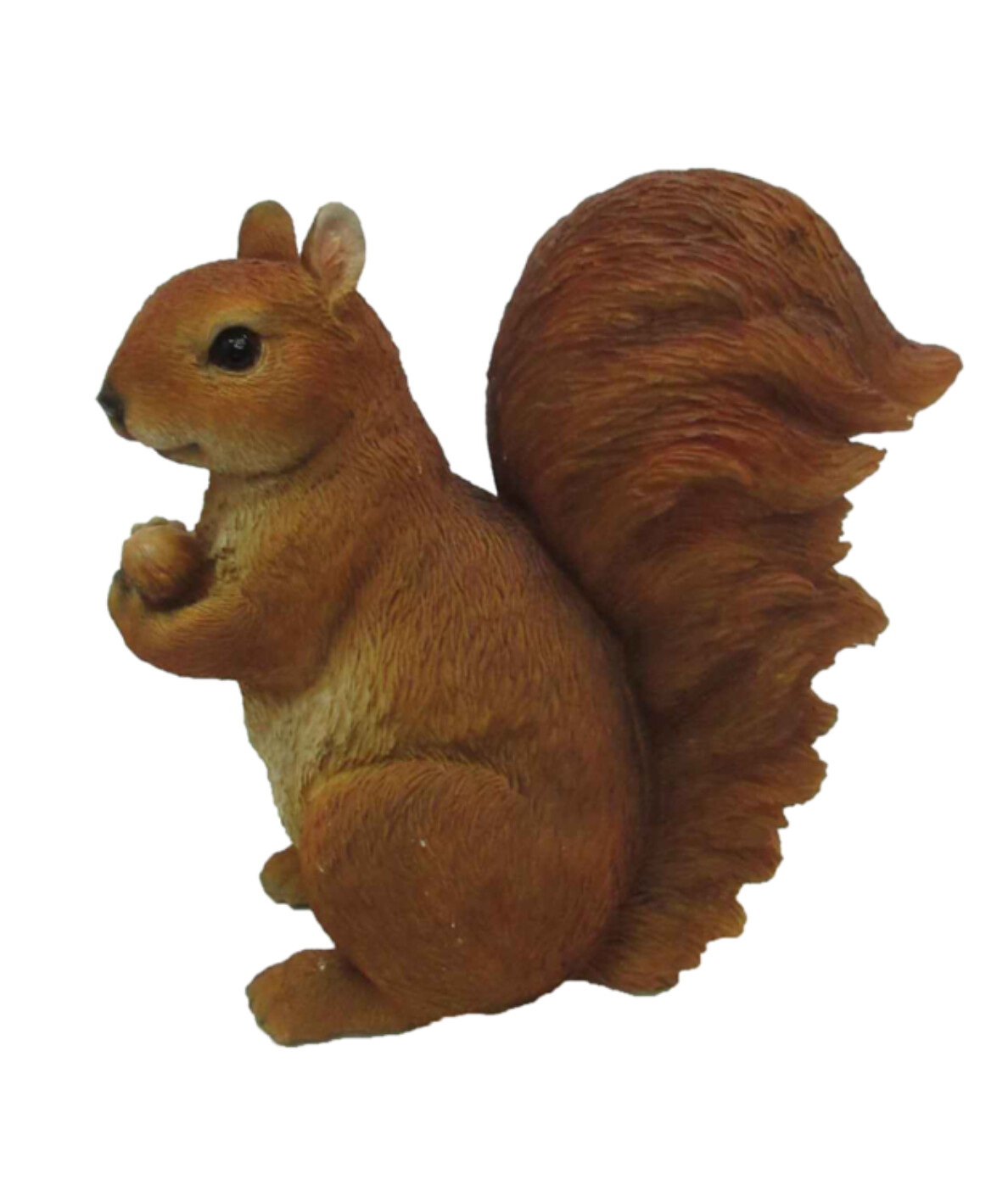 Havefigur - Egern med nød