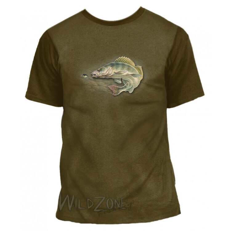 Wild Zone fisk - T-shirt med print af Sandart