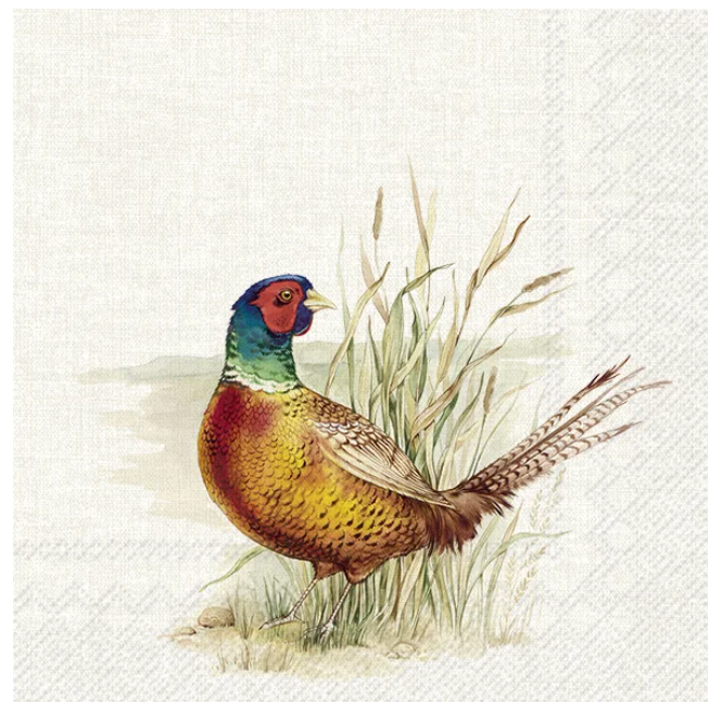 Servietter med Fasan