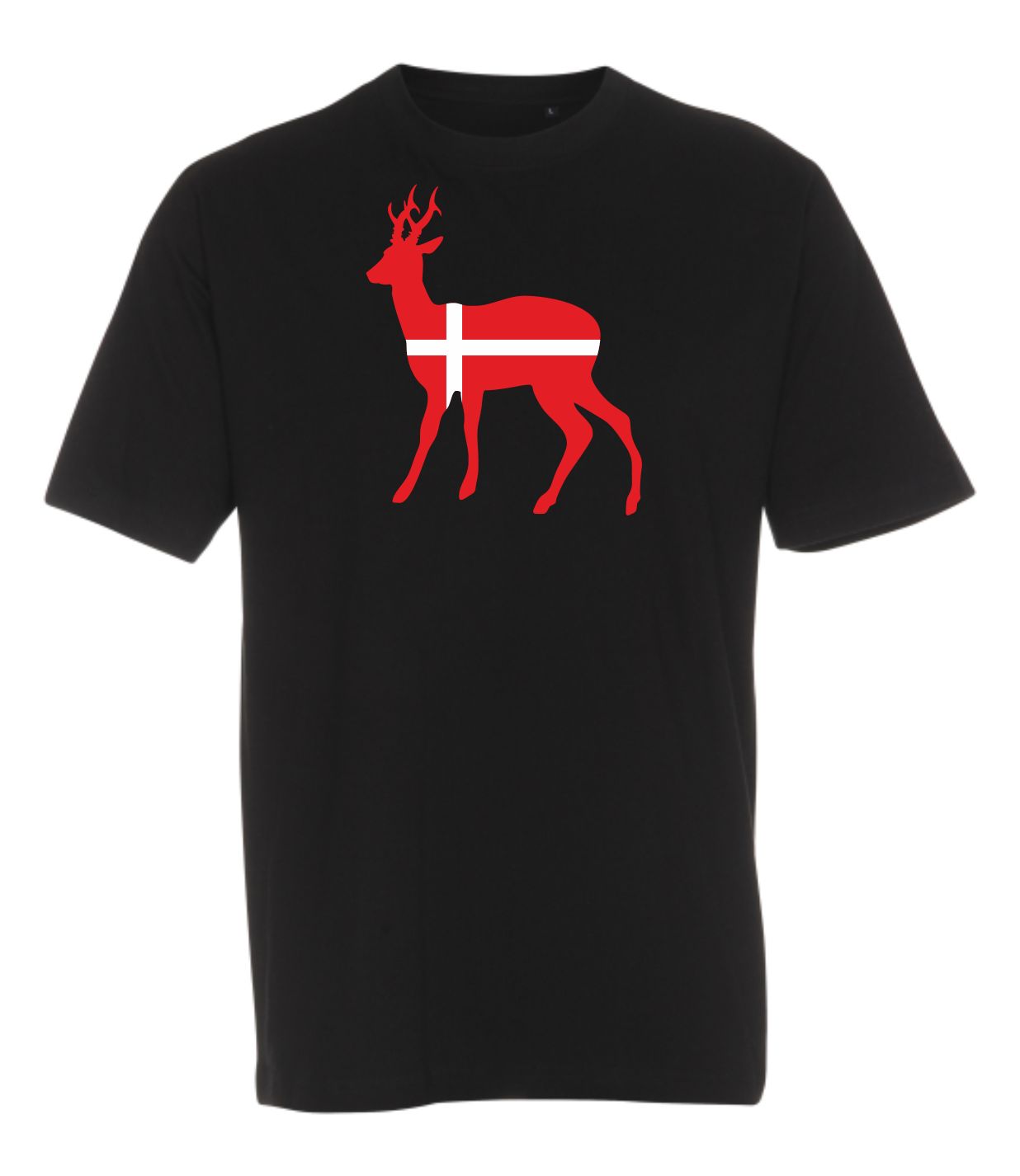 T-shirt med tryk - DK Buk