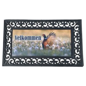 Dørmåtte med print af Fasan