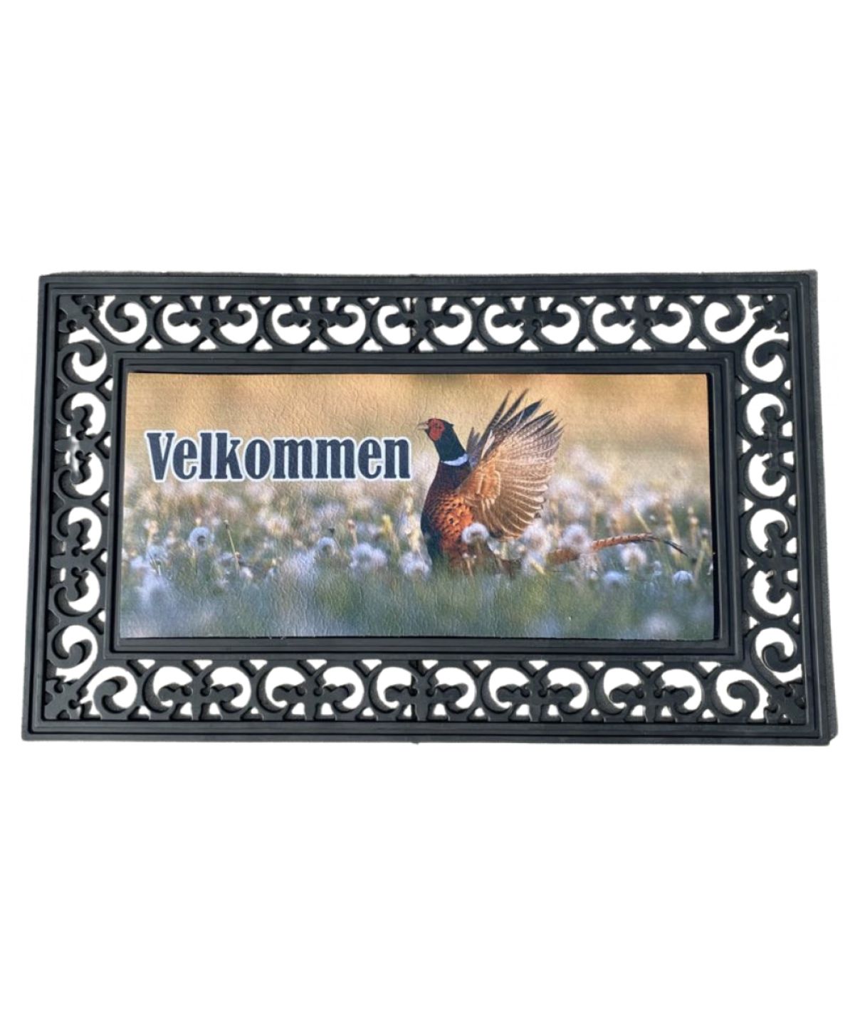 Dørmåtte med print af Fasan